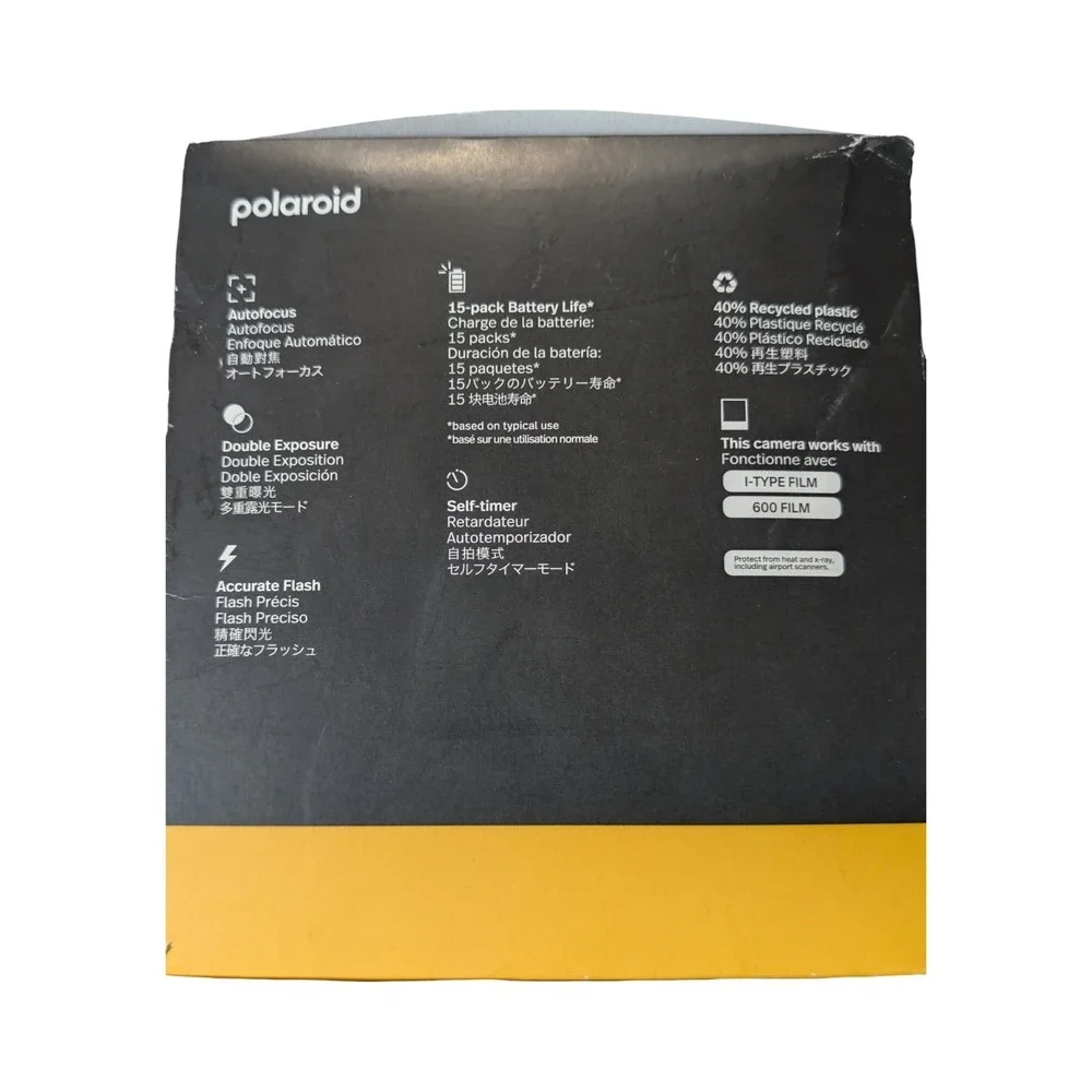Bb. Polaroid Now Instant Camera Generation 2 Bundle New (film date 08/24)‎